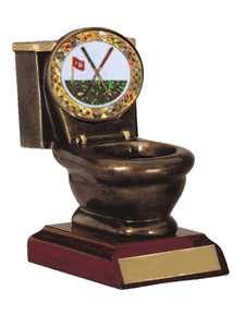 Toilet Bowl Golf Award