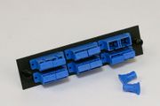 ADAPTER PANEL, <BR> SC DUPLEX, <BR> SINGLEMODE OS1/OS2, <BR> BLUE, 6-DUPLEX, 12-FIBER