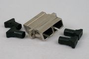 Fiber Optic Adapter, SC-SC Multimode Duplex, (Metal)