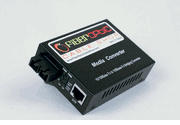 Media Converter, Singlemode, 25km 10/100BaseTX to 100BaseFX