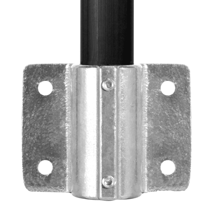 thumbnail interactive-video image 1 of 1-1/2 Speed-Rail Adjustable Flange - Fits 1-7/8 Pipe OD For Railings & Structures 1 of 6