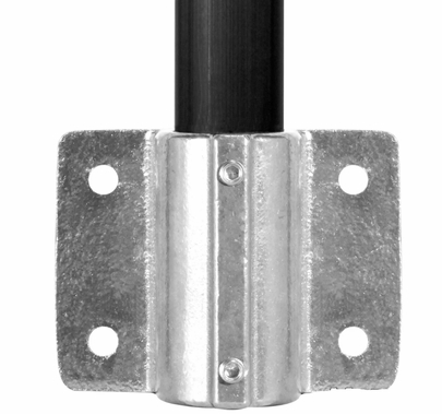 1 1/4" Speed-Rail Horizontal Flange, Aluminum, Modern Studio Equipment, 52