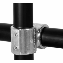 1 1/4" Speed-Rail&#174; Short Barrel Cross Aluminum Modern Studio 12