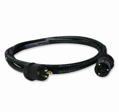 Lex 20A L5-20 12/3 SJOW Locking Extension Cable Junior Service | 10ft