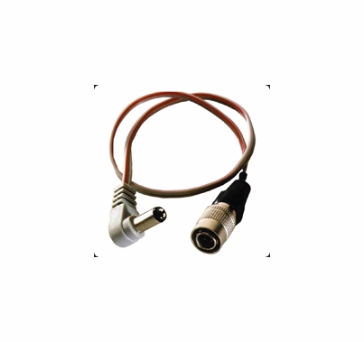 12 inch Hirose to right angle for Wendt X4, X2, Edirol R4 & R44, Rolls MX422 & MX410 [Center Pin (–) Negative]