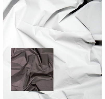 12x12 Mattbounce Soft White / Black Fabric