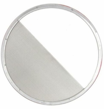 13" Half Double Stainless Steel Diffusion Scrim