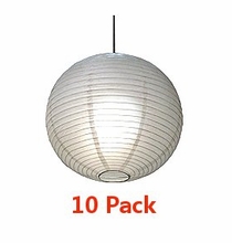 24" Chinese Paper Lantern 10 Pack Bulk Discount Super Saver