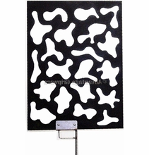 24"x36" Wood Cucoloris - Stainless Steel Bracket & Pin