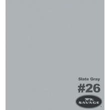 26 Slate Gray Savage Seamless Paper 53"x12yds 26-1253