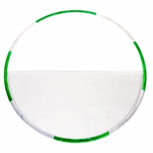 3" Half Single Stainless Steel Diffusion Scrim