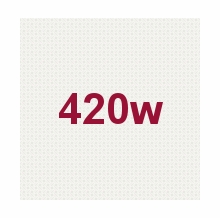 420W