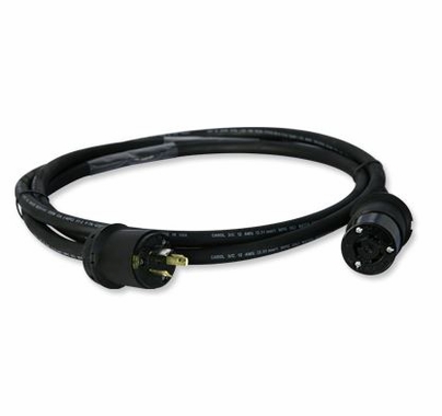 50ft Twist Lock 12/3 SOOW Extension Cable, L5-20, Extra Hard Service