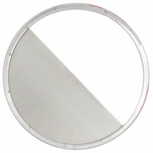 7-3/4" Half Double Stainless Steel Diffusion Scrim