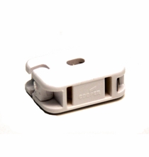 Add a Tap Female Connector White, Flo Thru Design