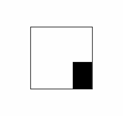 Advantage 12'x12' ClayCoat - Black &  Photo White  w/Bag M1212.26
