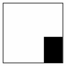 Advantage 12x12 Griffolyn White/Black T55  w/Bag  M1212.07