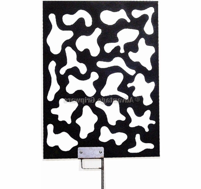 Advantage 18"x24" Wood Cucoloris - Stainless Steel Bracket & Pin