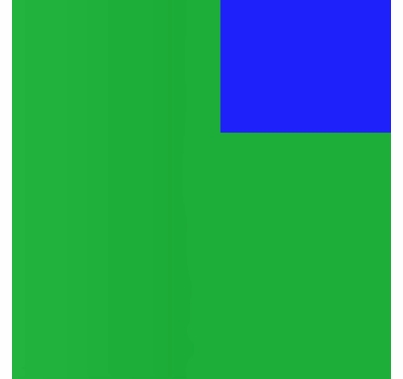 Advantage 20'x20' ChromaTex Chroma Key Green / Blue Screen w/Bag