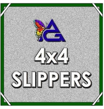 Advantage 4x4 Bleached Muslin Slipper w/Bag