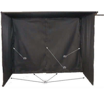 Advantage 4x4 Slipper Monitor Enclosure 4 Side