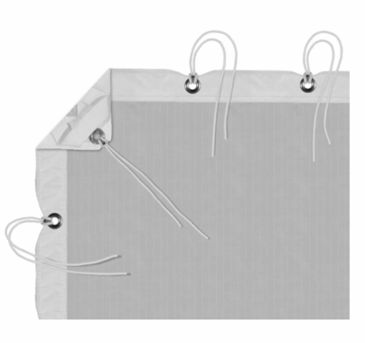 Advantage 6'x6' Silent Quarter Grid w/ Bag  M0606.58