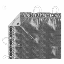 Advantage 6x6 Silver Lame Reflector M0606.17