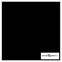 Advantage 8ft Wag Flag Solid Black|Fabric Only