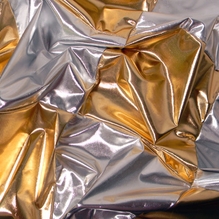 Advantage 8x8 Checkerboard Lame Silver / Gold w/Bag, M0808.67