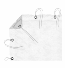 Advantage 8x8 Silent Light (1/2) Grid Cloth w/Bag, M0808.48