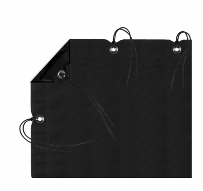 Advantage 8x8 Solid Black w/Bag  M0808.06