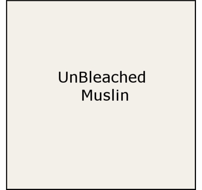 Advantage 8x8 UnBleached Muslin / Natural w/ Bag