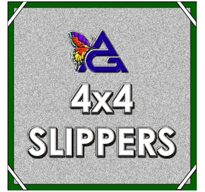 Advantage Slipper 4x4 Quarter Stop White Silk