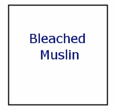 American 12x12 Bleached Muslin OH21