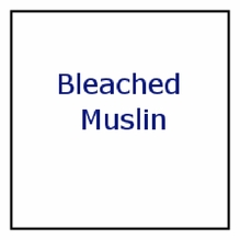 American 12x12 Bleached Muslin OH21