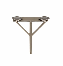 American 3/4" Square Tube Slider with 5/8" Pin REP00