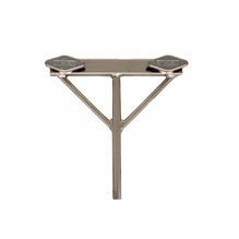 American 3/4" Square Tube Slider with 5/8" Pin REP00