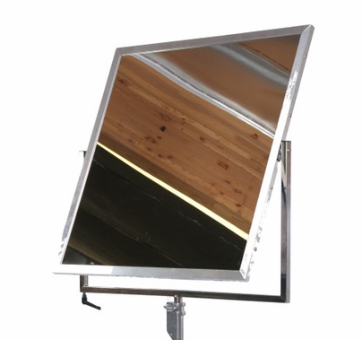 American 42 x 42 x 3/4 inch Mirror / Silver Reflector Standard Complete