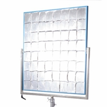 American 42 x 42 x 3/4 inch Silver Aluminum Reflector w/Yoke