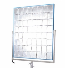 American 42 x 42 x 3/4 inch Silver Aluminum Reflector w/Yoke