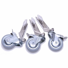 American Combo Stand Wheels for 1" Legs  (Set of 3)