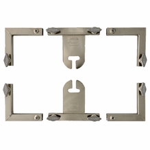 American Grip 12x12' Frame (4) 12'x1" Sq Alum, 4 Corners & 2 Sliders w/ Ear