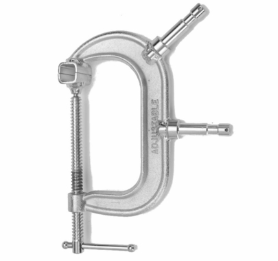 American Grip 6 Inch C-Clamp with Baby Pins