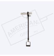 American Grip Alum 2' to 4' Liteweight Adjustable Extension Black