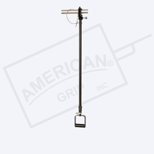 American Grip Alum 3' to 6' Liteweight Adjustable Extension, Black