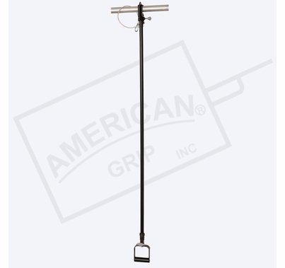 American Grip Alum 5' to 10' Liteweight Adjustable Extension, Black