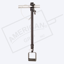 American Grip Alum Medium Duty 2' to 4' Adjustable Extension, Black