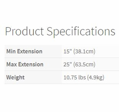 American Grip Junior Extendable Offset Arm