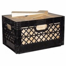American Milk Crate with 82 Wood Wedges 2"x4"x12"    MC00