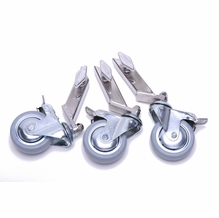 American Wheel Set of 3 Dana Dolly Combo Stand with 3/4" Leg